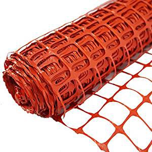SORARA Plastic Kunststof Hek | Oranje | 1,2m x 30m | Duurzaam - 