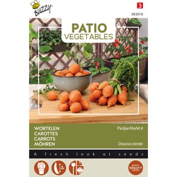 Patio Veggies Karotte Pariser Markt Samen - Buzzy