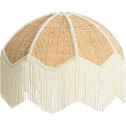 Light & Living - kap - Malacia - beige - raffia textiel - Ø 45cm - E27 - 3906982