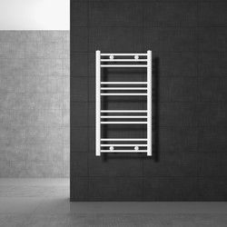 Badkamerradiator Sahara 500x800 mm Wit recht met zijaansluiting