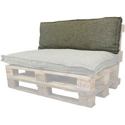 Unique Living - Palletkussen Nessa - 40x120x8 - Laurel Green