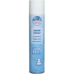 Decoris Sneeuwspray - wit - 300 ml - spuitsneeuw - kunstsneeuw - Decoratiesneeuw