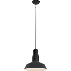 Mexlite hanglamp Eden - zwart -  - 7704ZW