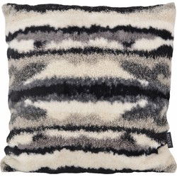 Sierkussen Mare Plush Zwart | 45 x 45 cm | Polyester
