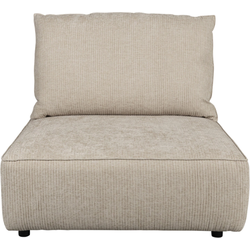 ZUIVER Sofa Element Hunter 1,5-Seater With Back Sand