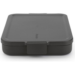 Make and Take Lunchbox plat kunststof Dark Grey - Brabantia