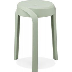 POMPA lage kruk 35x355x45 cm Groen