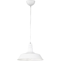 Moderne Hanglamp  Will - Metaal - Wit
