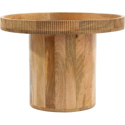 Bijzettafel Kalomo - Hout - Ø60cm