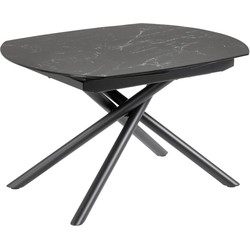 Kave Home - Yodalia uitschuifbare tafel 130 (190) x 100 cm porselein