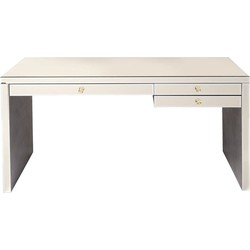 Kare Bureau Luxury Champagne 140x60cm