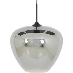 Light & Living - hanglamp - Mayson - zwart - glas - Ø 40cm - E27 - 2952412