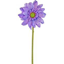 Kunstbloem mini Gerbera 47 cm lila