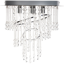 Beliani ESMELLE L - Hanglamp-Transparant-Kristal