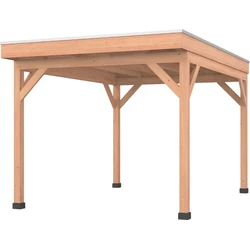 Douglas overkapping 300 x 400, zonder wanden, Westwood Comfort