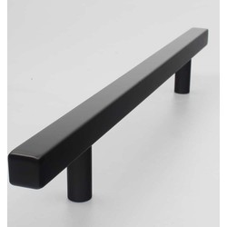 Deurgreep Krystle - zwart - 160 mm - Industrieel - Handgreep - Kastgreep - Ladegreep