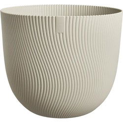 Pot sereh d40 cm paddenstoel beige