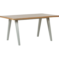 Beliani LENISTER - Eettafel-Grijs-MDF