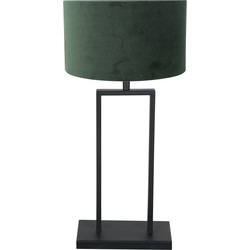 Steinhauer tafellamp Stang - zwart - metaal - 30 cm - E27 fitting - 3862ZW