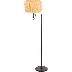 Steinhauer vloerlamp Stang - zwart - metaal - 3718ZW