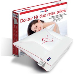Dr.Fit - Red Duo Relax Pillow Neck: PU w/ Latex