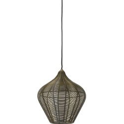 Light & Living - hanglamp - Alvaro - brons - metaal - draadlamp - E27 - 2947918