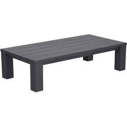 Garden Impressions Cube lounge tafel 140x70xH40 - carbon black