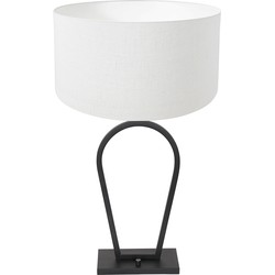 Steinhauer tafellamp Stang - zwart - metaal - 40 cm - E27 fitting - 3507ZW