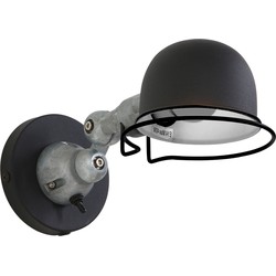 Mexlite wandlamp Davin - zwart -  - 7657ZW