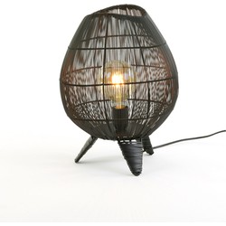Tafellamp Yumi - Zwart - Ø28cm