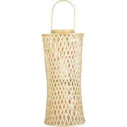 MACTAN - Lantaarn - Naturel - 58 cm - Bamboe