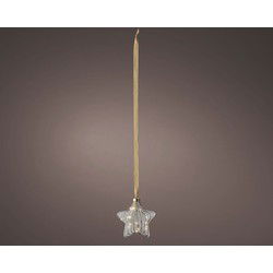 Micro LED ster binnen L6.5-W20-H20cm clear/warm white
