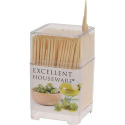 Excellent Houseware Cocktailprikkers 450 stuks in vierkante koker