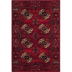 Safavieh Vintage Hamadan Indoor Woven Area Rug, Persian Collection, VTH212, in Red & Multi, 160 X 229 cm