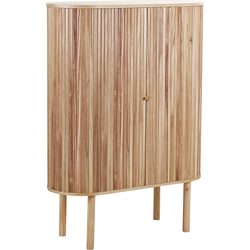 Beliani MANARA - Sideboard-Lichte houtkleur-Paulowniahout