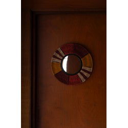 Dutchbone Surya Rope Spiegel/ Wandspiegel Rond 40x40 cm