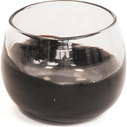 Housevitamin Glass Tealight holder - Dipdye - 11x11x8,5 cm
