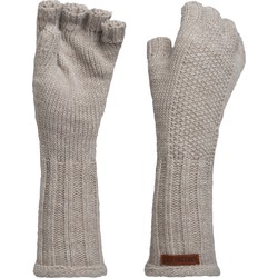 Knit Factory Ika Handschoenen - Iced Clay - One Size