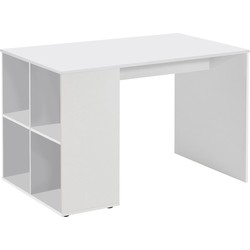 Bureau Recht met Zijdelingse Planken L117cm - Gent