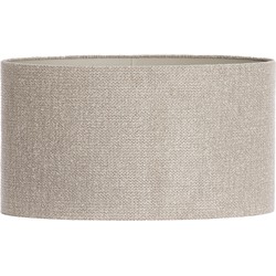 Light&living Kap ovaal recht smal 30-15-25 cm BRANDY beige