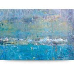Blauw - Abstract - canvas - 40 x 60 cm