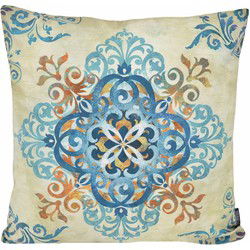 Sierkussen Vintage Tile #1 | 45 x 45 cm | Katoen/Polyester