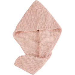 MARBEAUX Haarhanddoek - Hair towel - Hoofdhanddoek - Microvezel - Licht roze - Handdoek