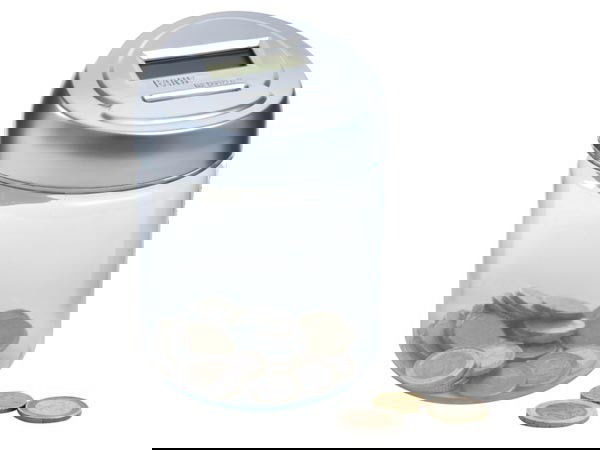 Spaarpot met digitale teller - 