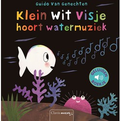 NL - Clavis Clavis Klein wit visje hoort watermuziek. 2+