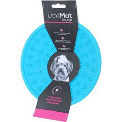 Lickimat likmat splash hond 19 cm turquoise
