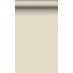 Origin Wallcoverings behang linnen warm beige - 53 cm x 10,05 m - 347011