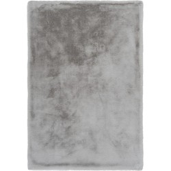Heaven Fluffy Soft - Vloerkleed Hoogpolig - Effen Tapijt - Zilver- 80x150 CM