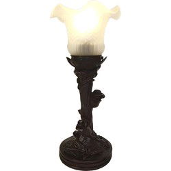 Lumilamp Bureaulamp Wit Polyresin