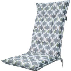 Kussen hoog ca. 123x50 cm Trivia grey natural outdoor finishing (4 stuks)